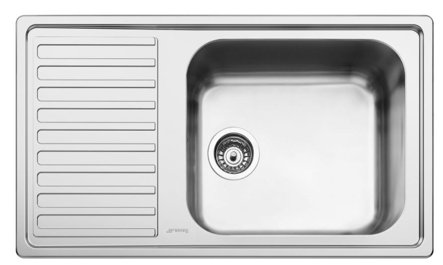 фото Мойка из нержавеющей стали smeg lg861s-2