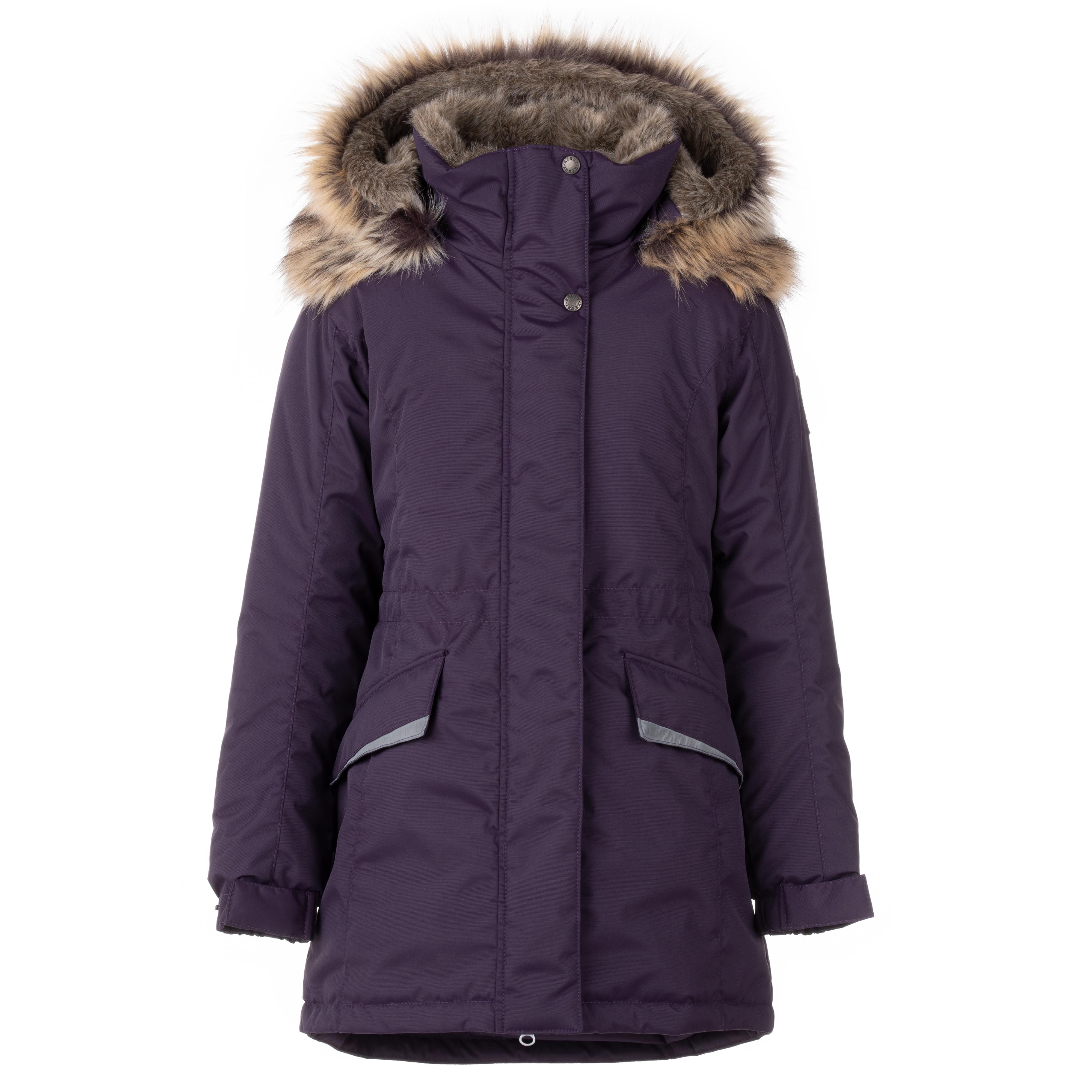 Куртка детская KERRY K23671, фиолетовый, серый, 146 пылесос вертикальный jimmy h8pro беспроводной фиолетовый серый