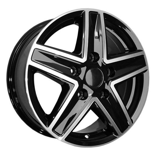 

Диск литой N2O V2237 16" PCD 5/108, Черный, V2237