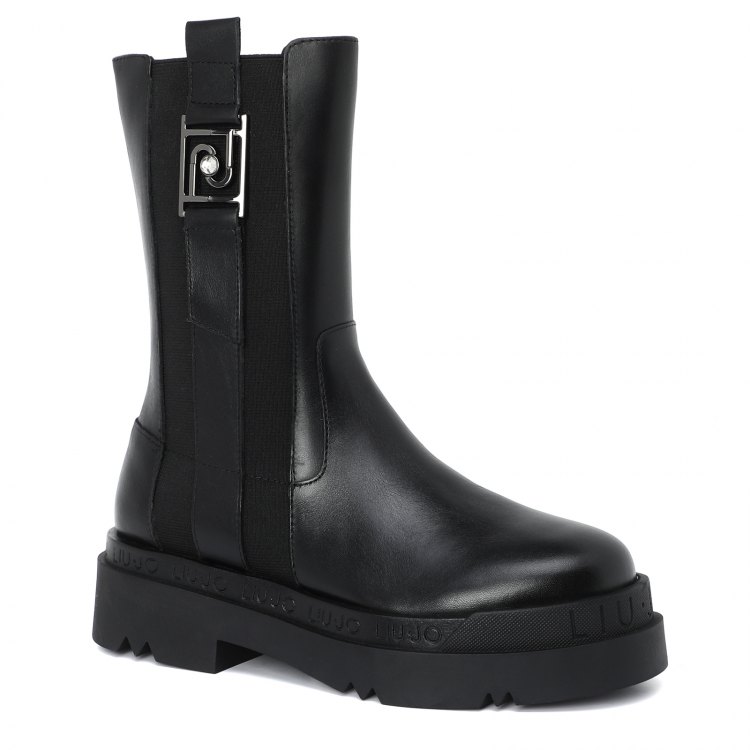 

Полусапоги женские Liu Jo SF1065 черные 41 EU, Черный, SF1065