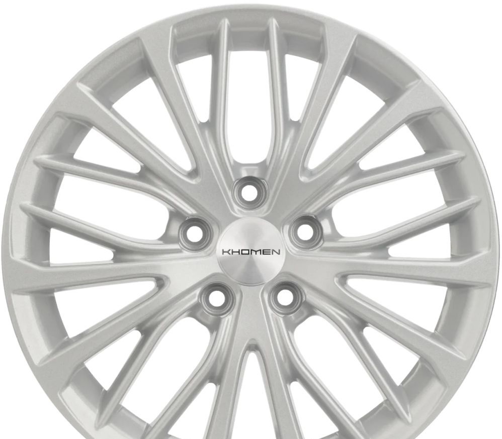 

Колесный диск Khomen Wheels KHW1705 (FS) 7xR17 ET45 5*114.3 D67.1, Серебристый