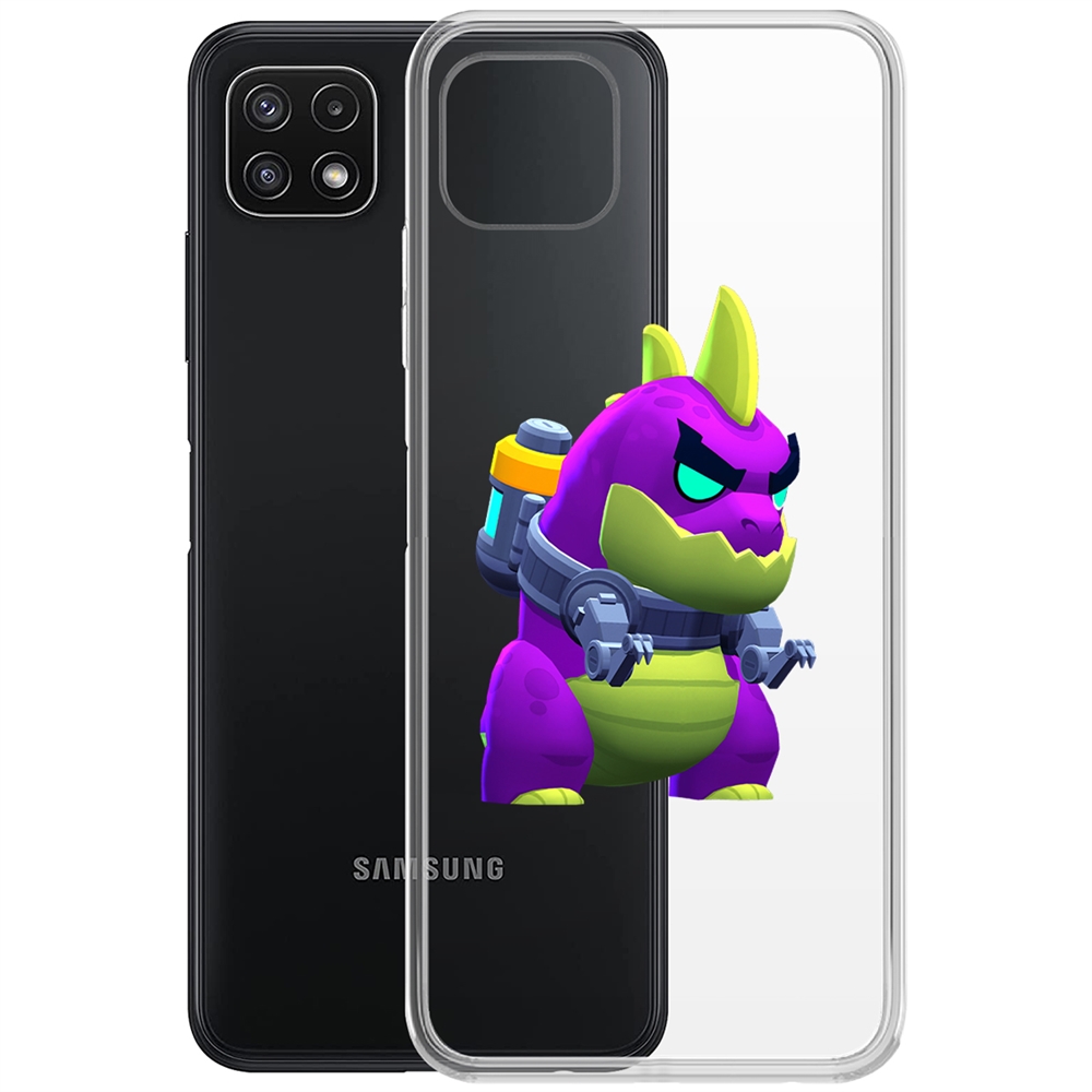 Чехол-накладка Brawl Stars-Мегамонстр для Samsung Galaxy A22s (A226)