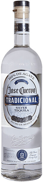 

Текила Jose Cuervo Tradicional Silver 38% 700 мл, Серебряная