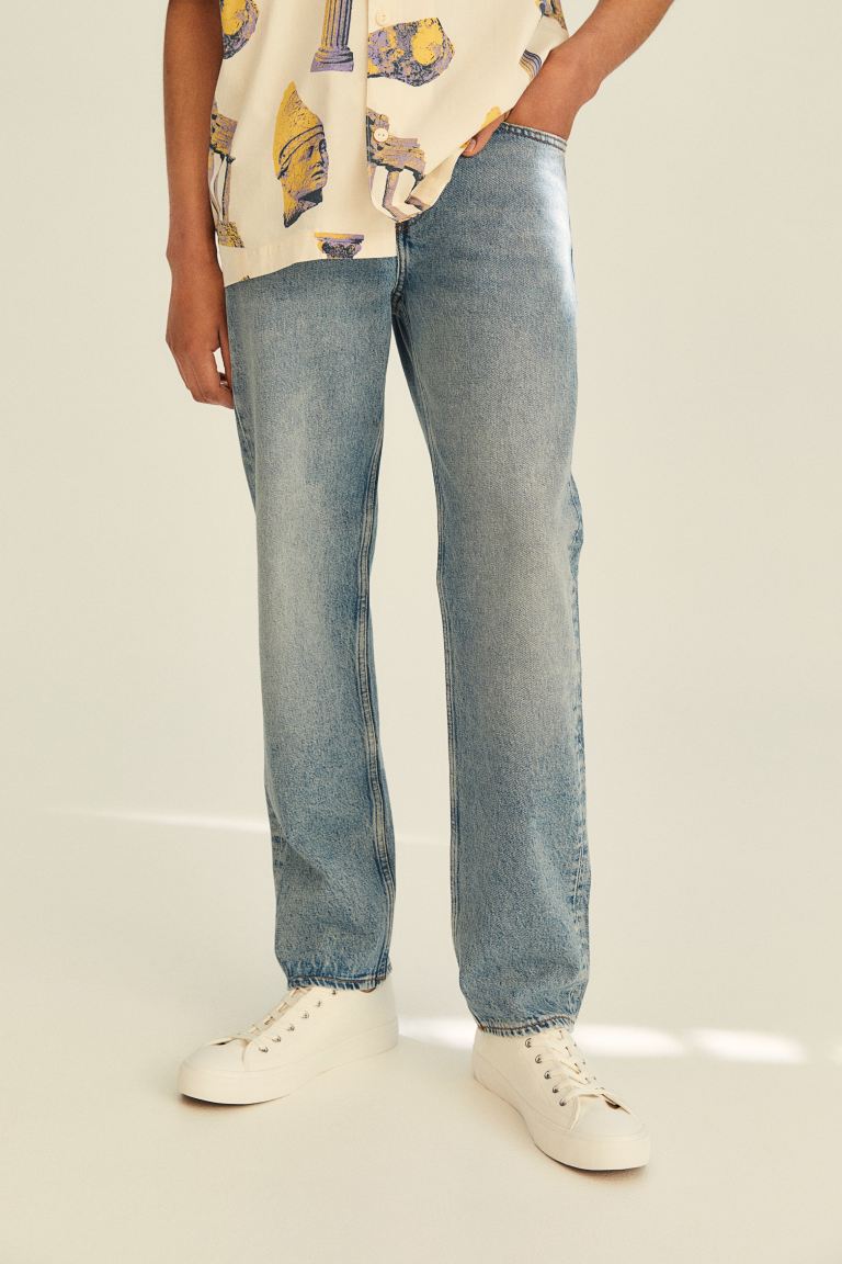 фото Джинсы мужские h&m 0875105024 синие 40/32 (доставка из-за рубежа)