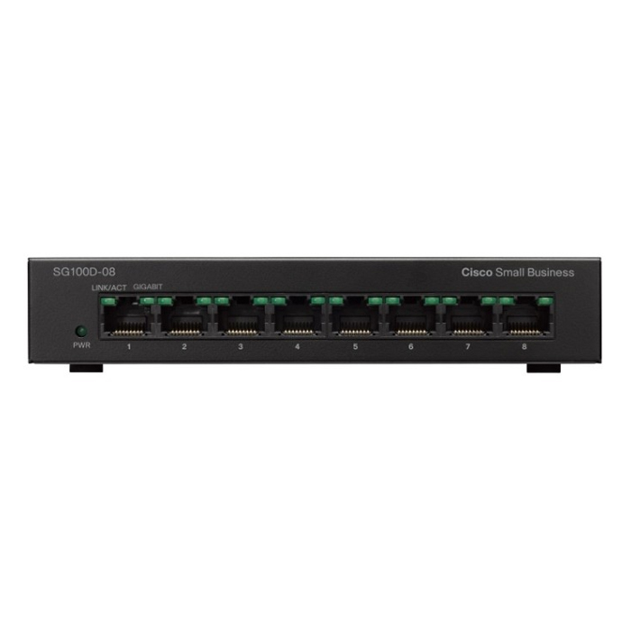

Коммутатор Cisco SG110D-08 Black (SG110D-08-EU)