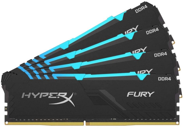 

Оперативная память Kingston HyperX Fury RGB (HX426C16FB3AK4/64), HyperX FURY RGB