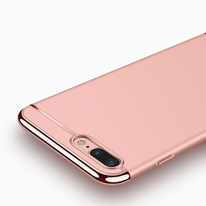 

Накладка iPhone 7/8 LING (Camera protection) JOYROOM Rose Gold, Розовый