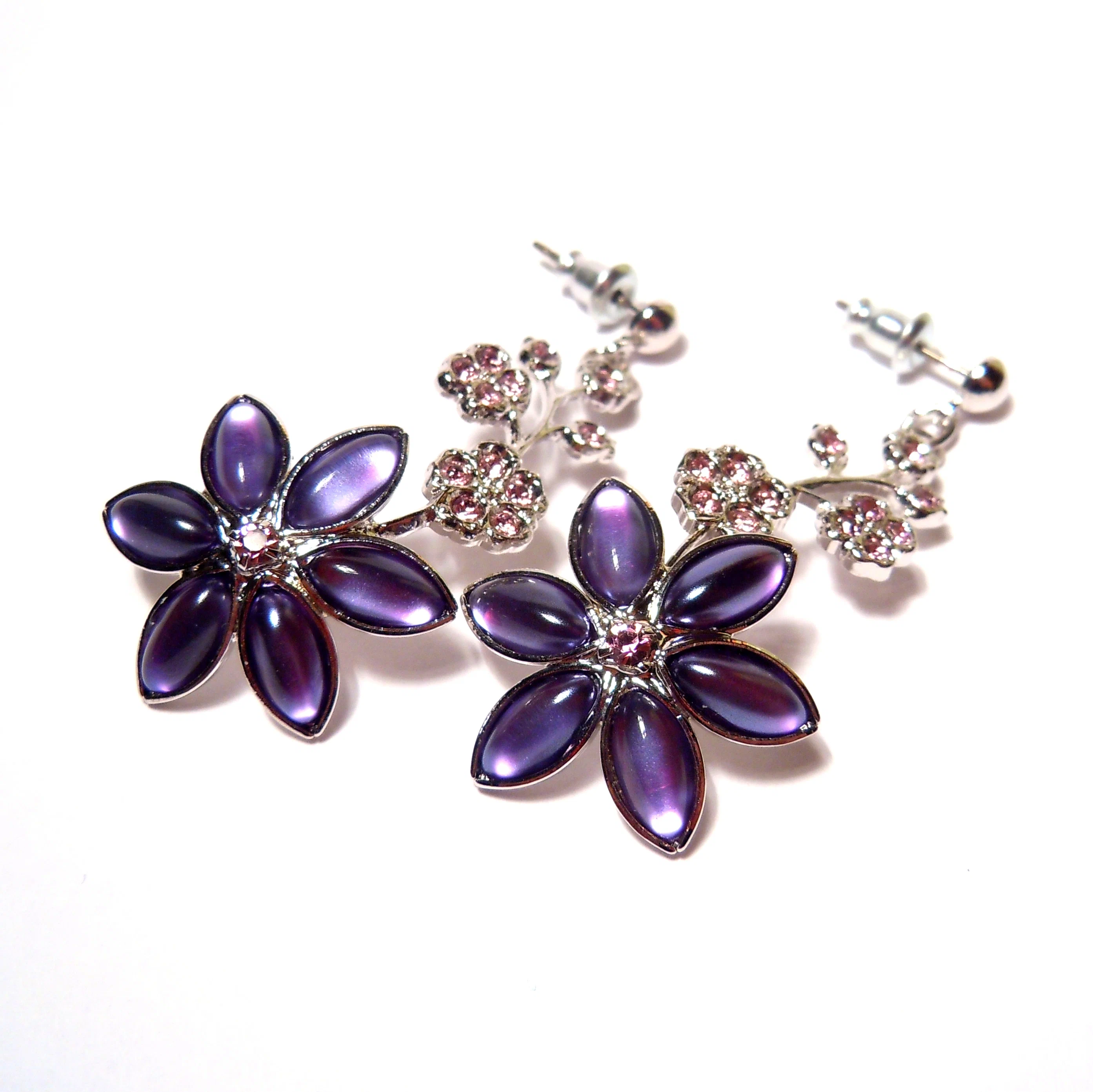 

Серьги подвески из бижутерного сплава Чарующий Рай 5540-4223, Swarovski, 5540-4223