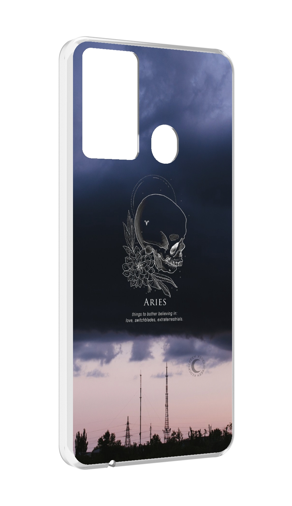

Чехол MyPads знак-зодиака-овен-4 для Itel P37/Itel Vision 2S, Прозрачный, Tocco