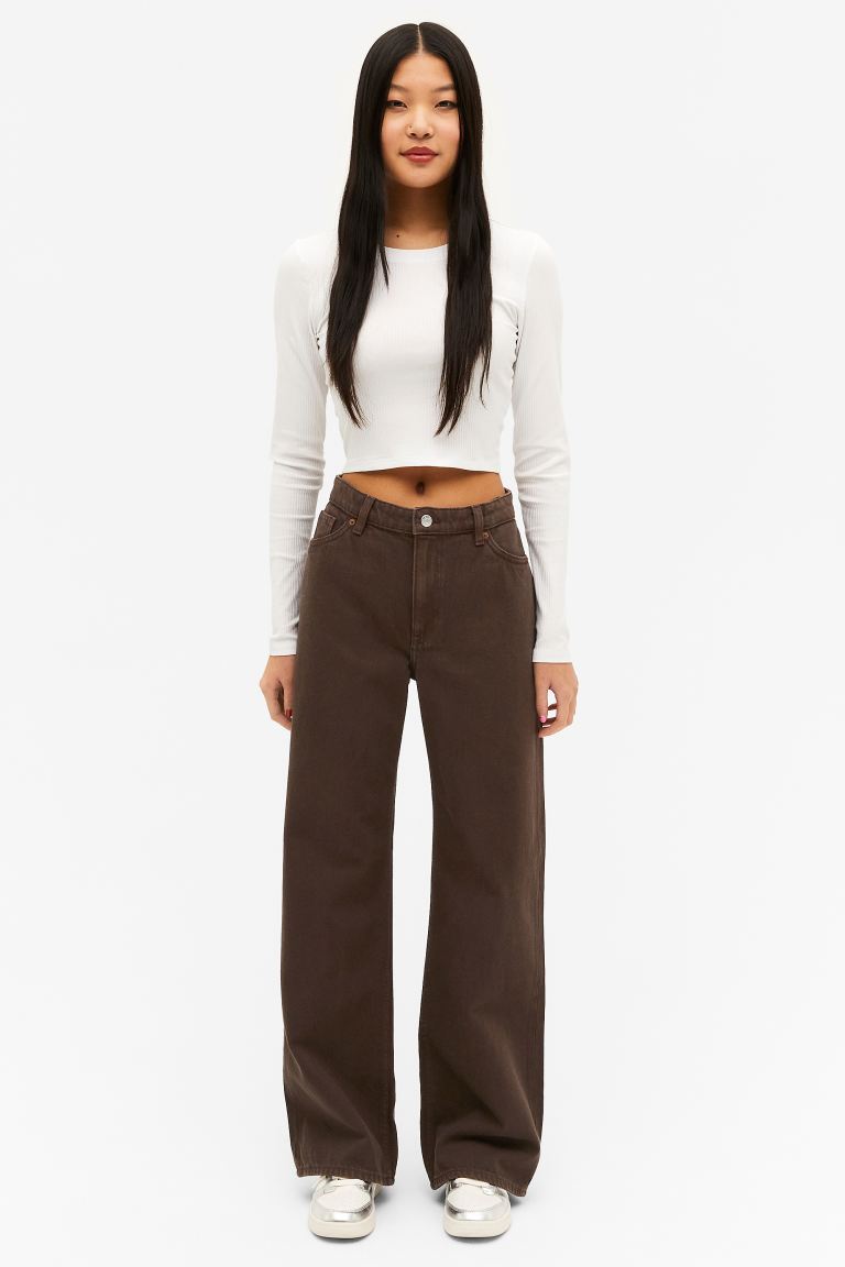 

Джинсы женские Monki 0874846001 коричневые 30 (доставка из-за рубежа), Коричневый, 0874846001