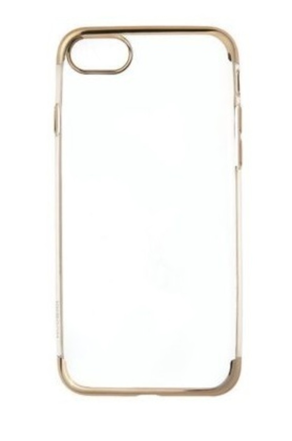 

Накладка iPhone 7/8 Expecting Series JOYROOM Gold Edge, Золотистый;прозрачный