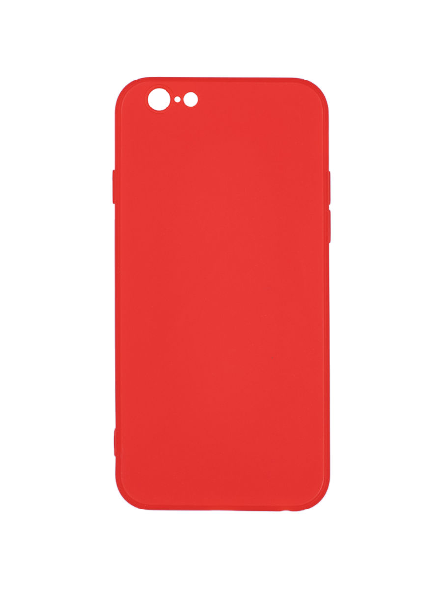 

Чехол для Apple iPhone 6, iPhone 6s с защитой камеры, противоударный с микрофиброй красный, ZSMF-APL-6