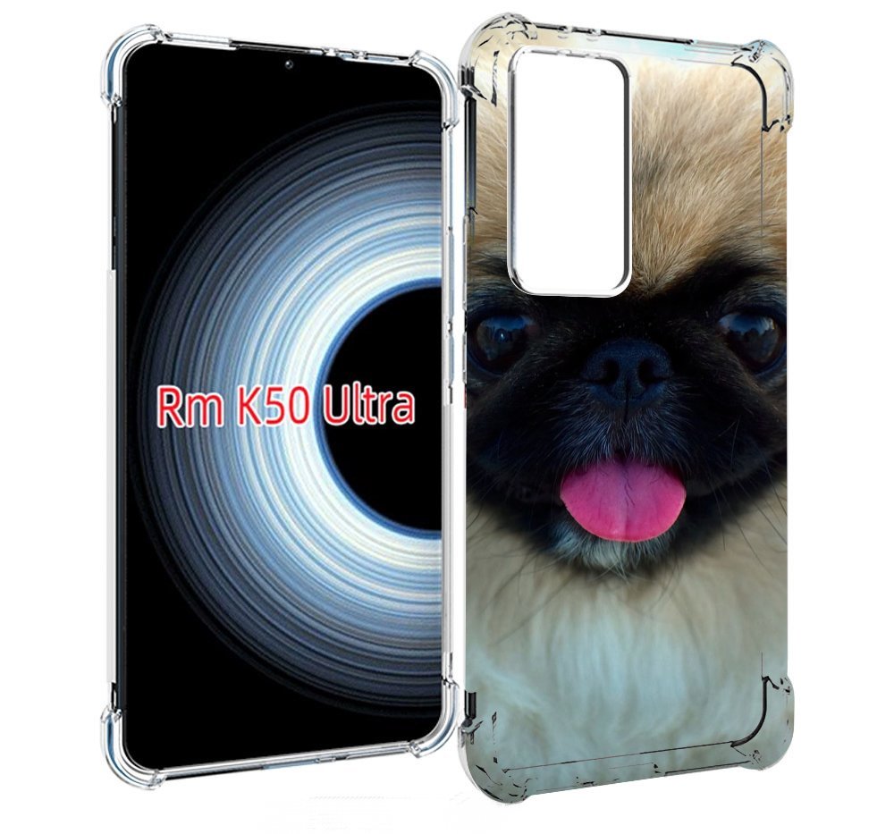 

Чехол MyPads пекинез для Xiaomi 12T / Redmi K50 Ultra, Прозрачный, Tocco