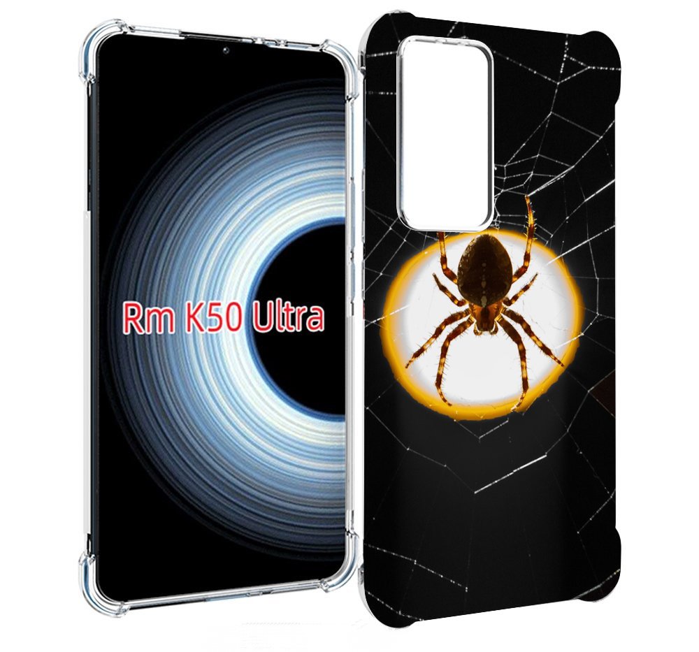 

Чехол MyPads паук-с-паутинкой для Xiaomi 12T / Redmi K50 Ultra, Прозрачный, Tocco