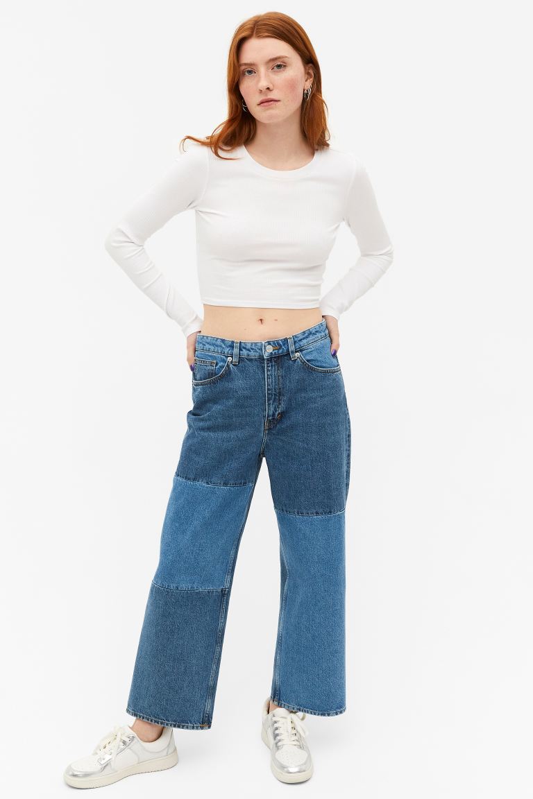 

Джинсы женские Monki 0874088001 голубые 25 (доставка из-за рубежа), 0874088001