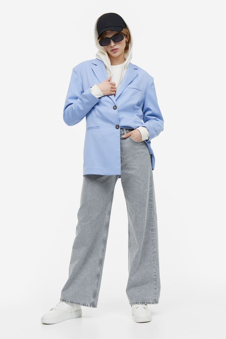

Джинсы женские H&M 0871889045 серые 50 EU (доставка из-за рубежа), 0871889045