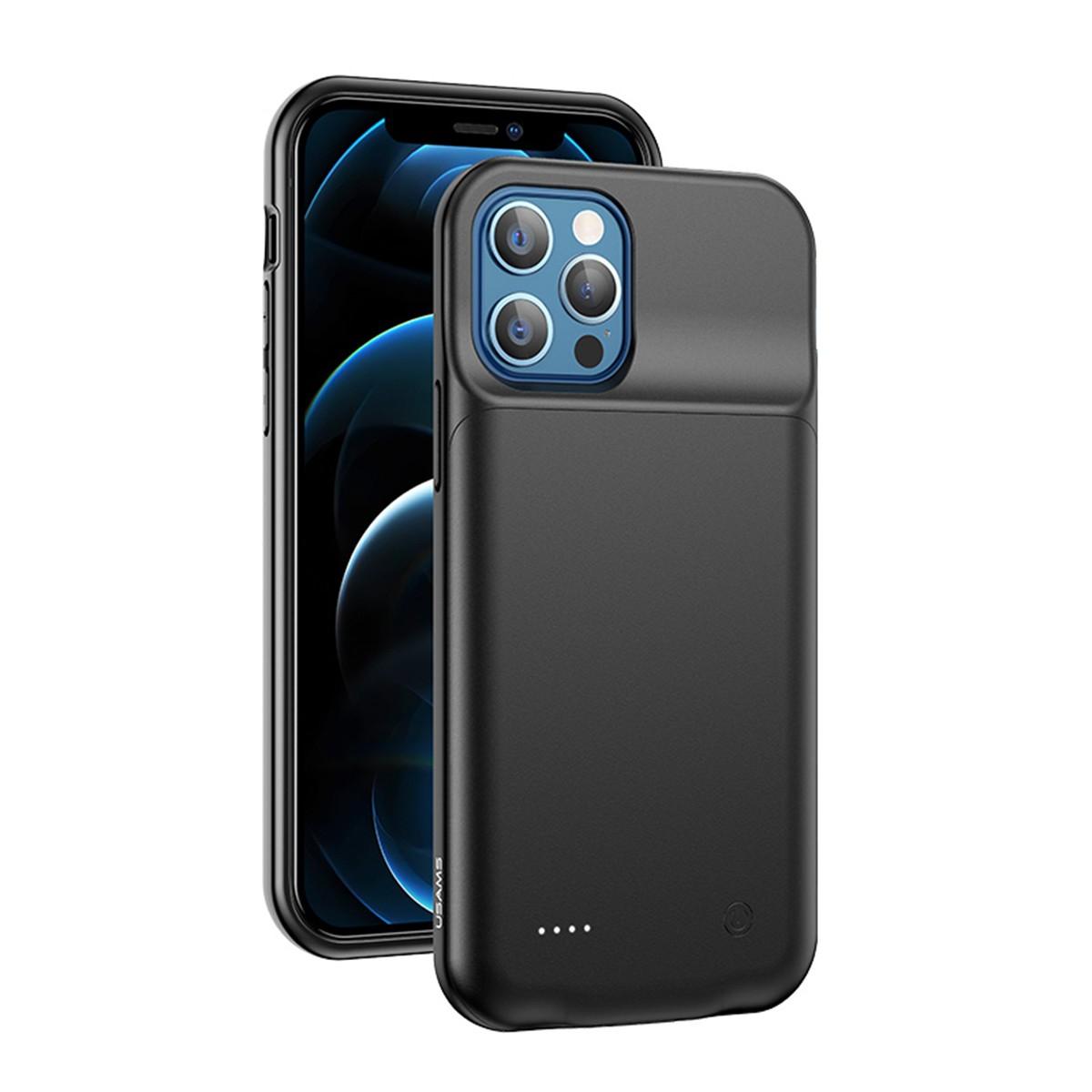 

Чехол-аккумулятор Usams Battery Case 4500 mAh для iPhone 12 Pro Max (черный)