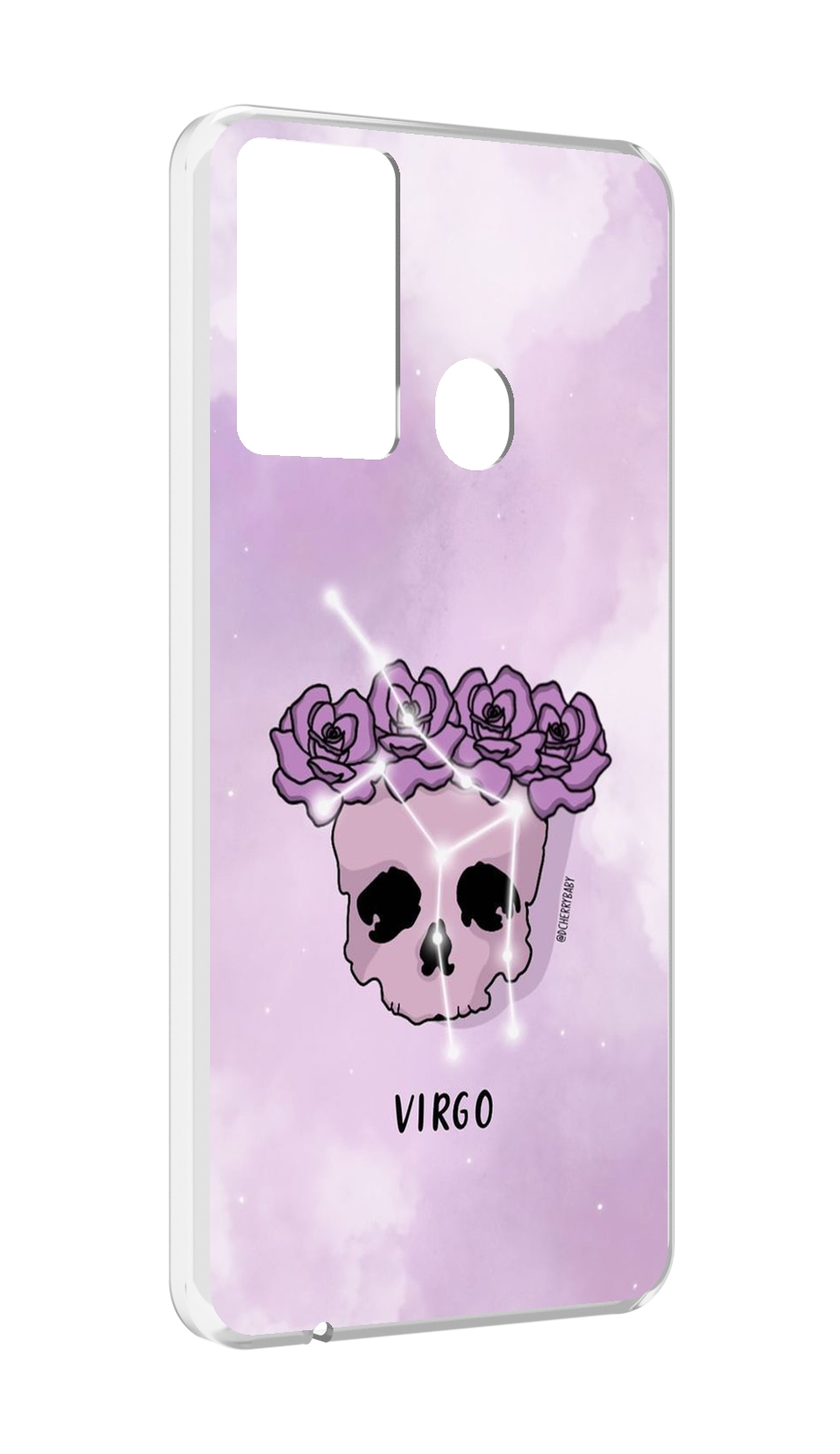 

Чехол MyPads знак зодиака дева 2 для Itel P37/Itel Vision 2S, Прозрачный, Tocco