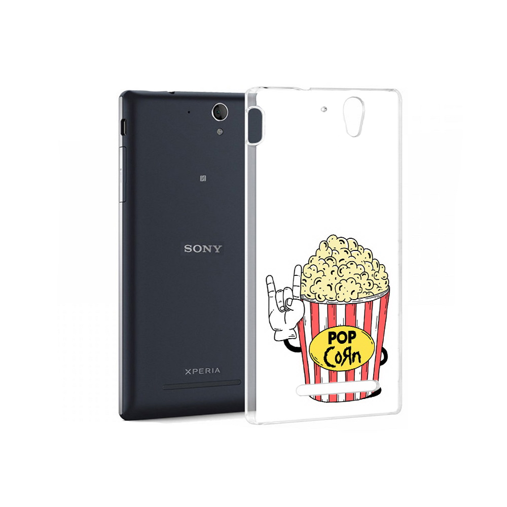 

Чехол MyPads Tocco для Sony Xperia C5 Ultra крутой попкорн (PT16261.253.427), Прозрачный, Tocco