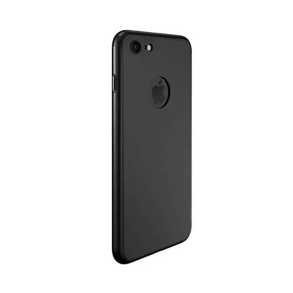 

Накладка iPhone 7/8 Beetls-M Matte PC+tempered glass JOYROOM Black, Черный