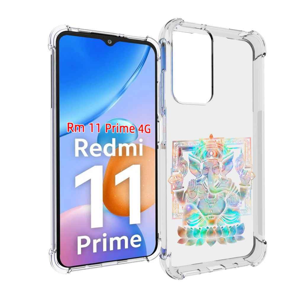 

Чехол MyPads умный слон для Xiaomi Redmi 11 Prime 4G, Прозрачный, Tocco