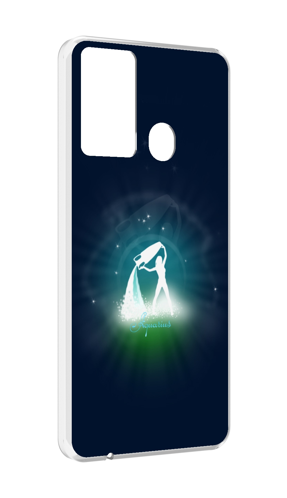 

Чехол MyPads знак зодиака водолеи 1 для Itel P37/Itel Vision 2S, Прозрачный, Tocco