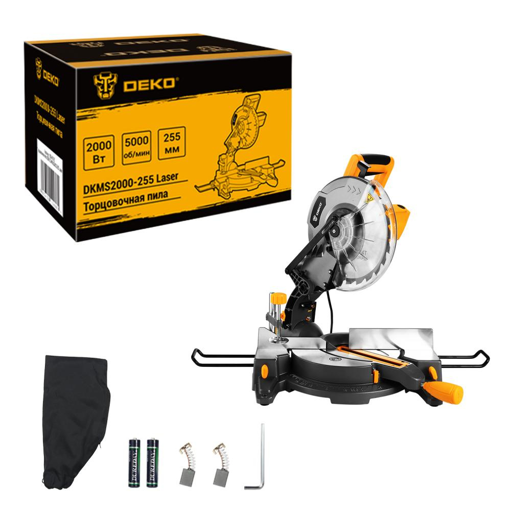 

Пила торцовочная DEKO DKMS2000-255 Laser, 063-4315