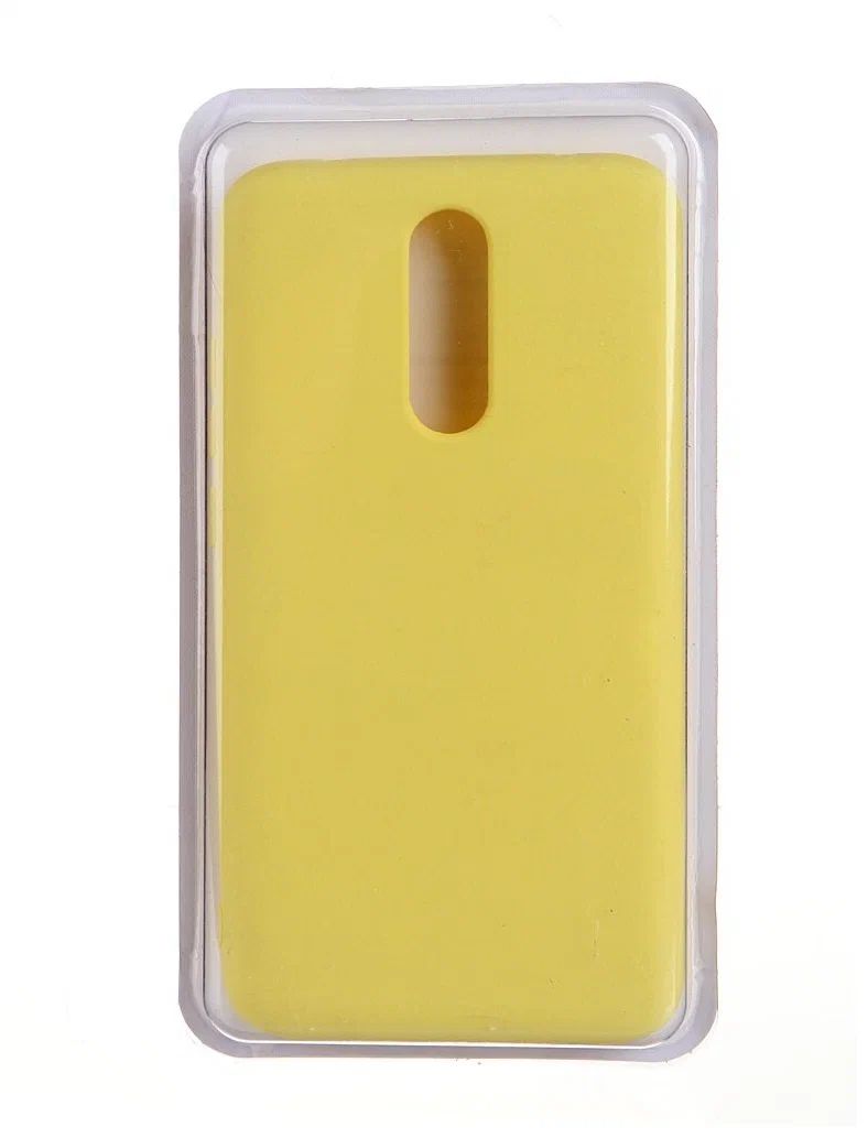 фото Чехол innovation для xiaomi redmi 8 soft inside yellow 19218 nobrand