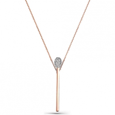 

Колье из красного золота 46 см Master Brilliant 6-160401-00-00, бриллиант, 6-160401-00-00