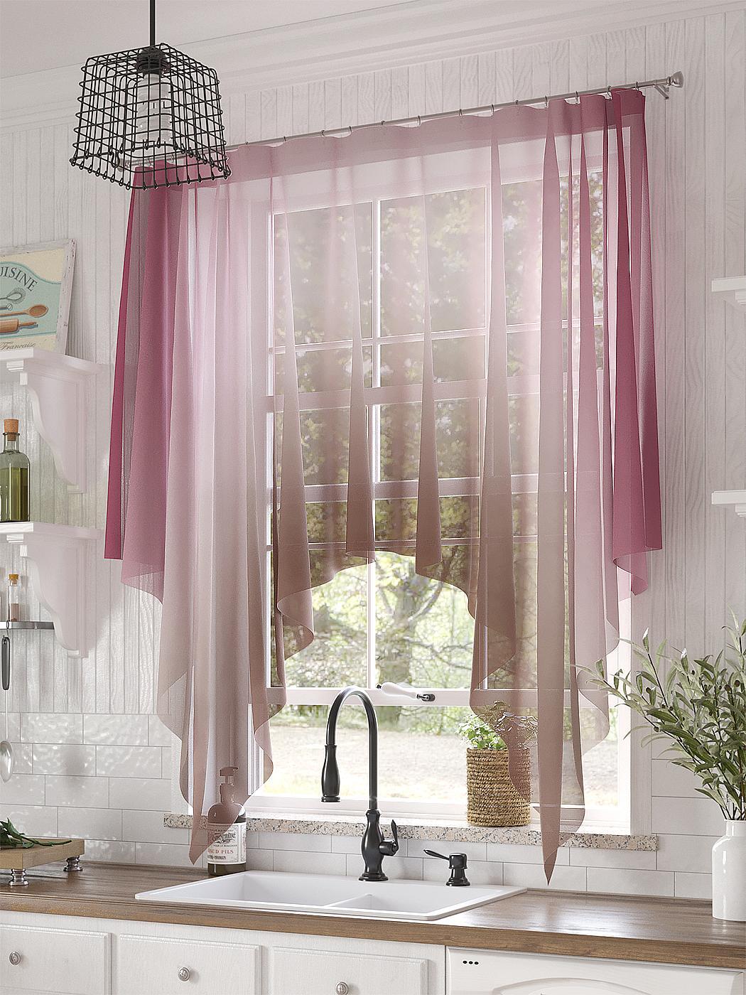 

Комплекты штор AT HOME Номиолс высота 145 см, ширина 200 см, Бежевый, 534130