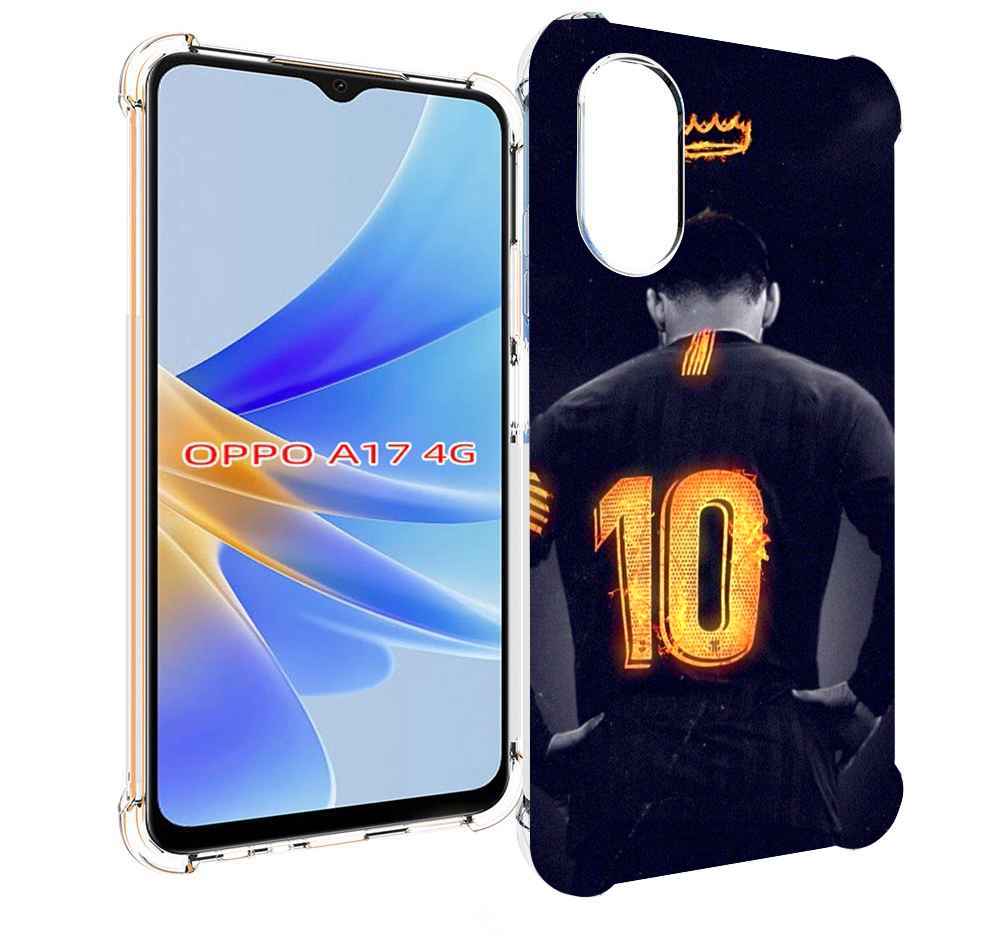 

Чехол MyPads номер-10 для OPPO A17, Прозрачный, Tocco