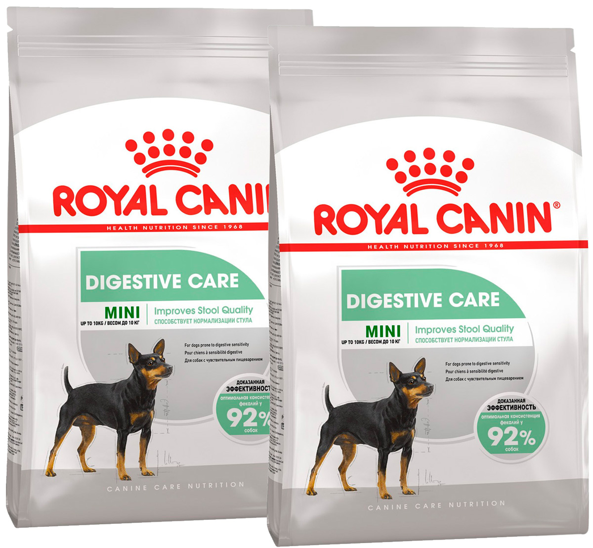 

ROYAL CANIN ROYAL CANIN MINI DIGESTIVE CARE для взрослых собак маленьких пород для поддерж