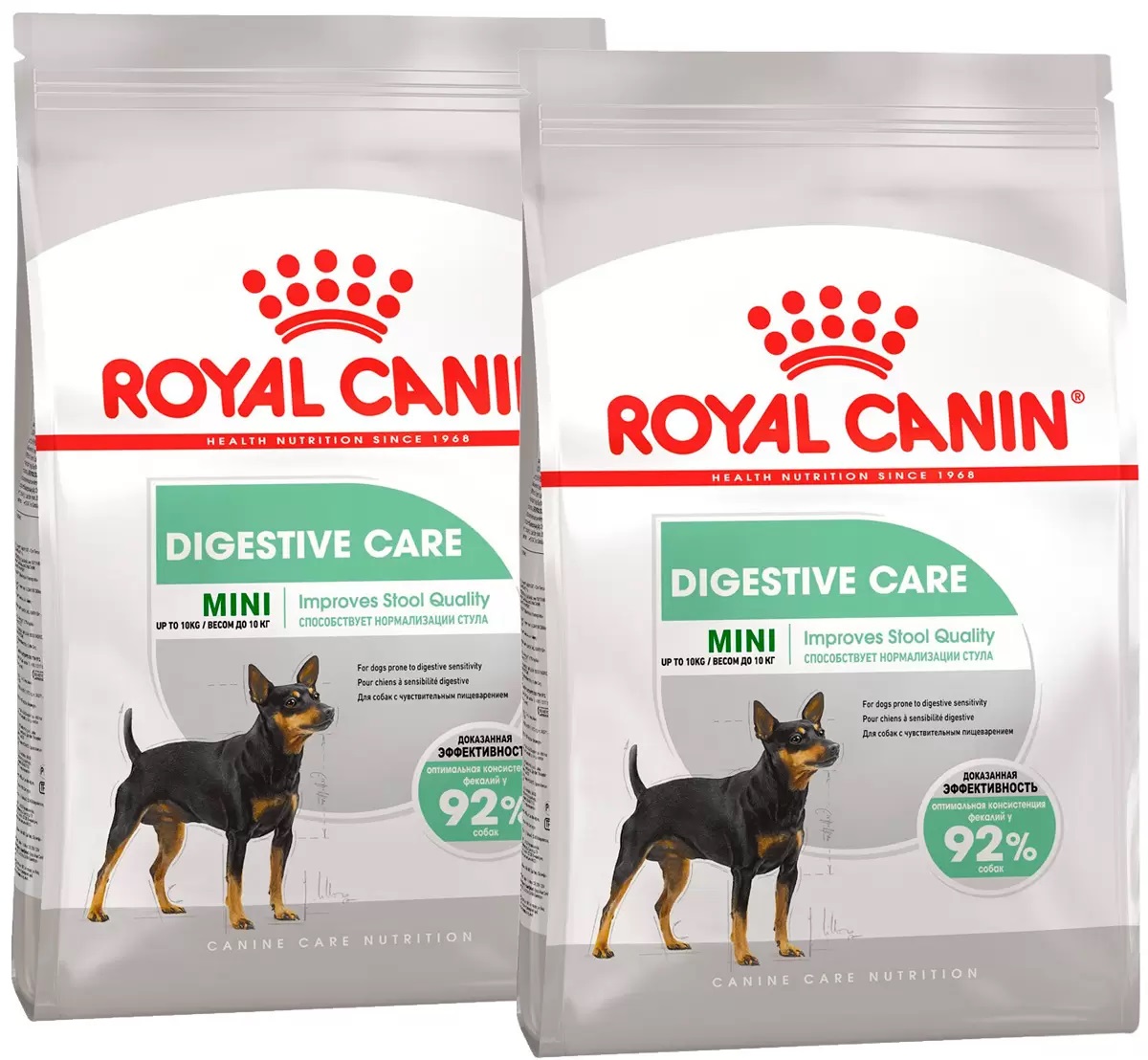 

Сухой корм для собак ROYAL CANIN Digestive Care, Mini, 2x1 кг