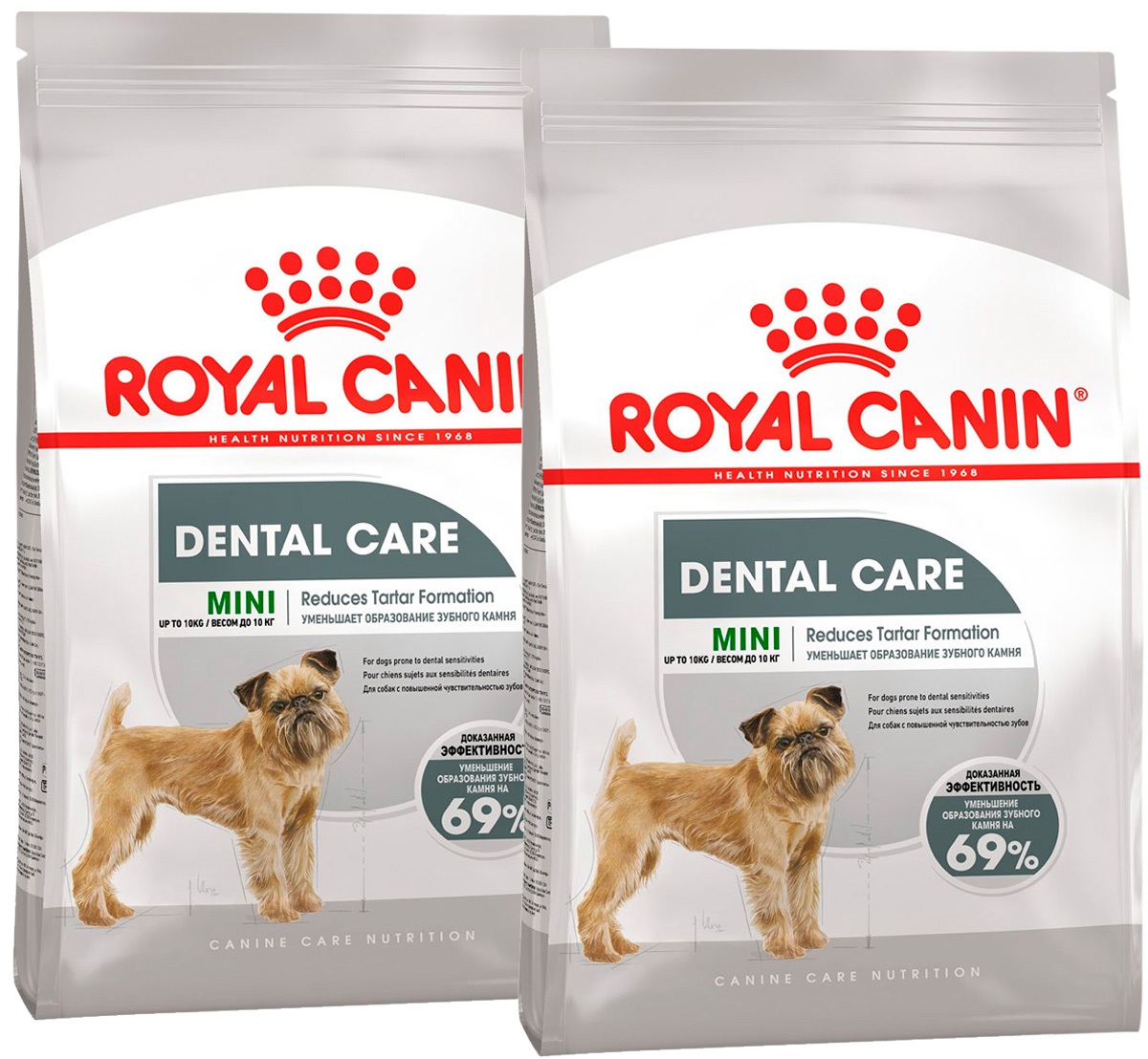 

Сухой корм для собак ROYAL CANIN Dental Care, Mini, 2x3 кг