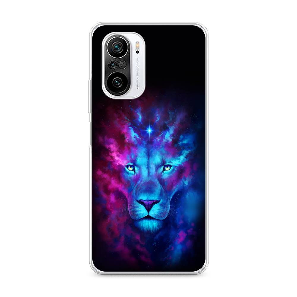 

Чехол Awog на Xiaomi Redmi K40 "Космический лев", Разноцветный, 310950-1