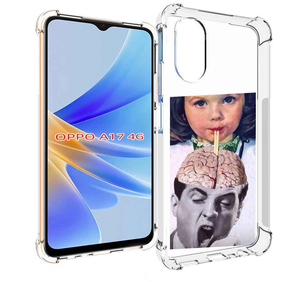 

Чехол MyPads на-здоровье для OPPO A17, Прозрачный, Tocco