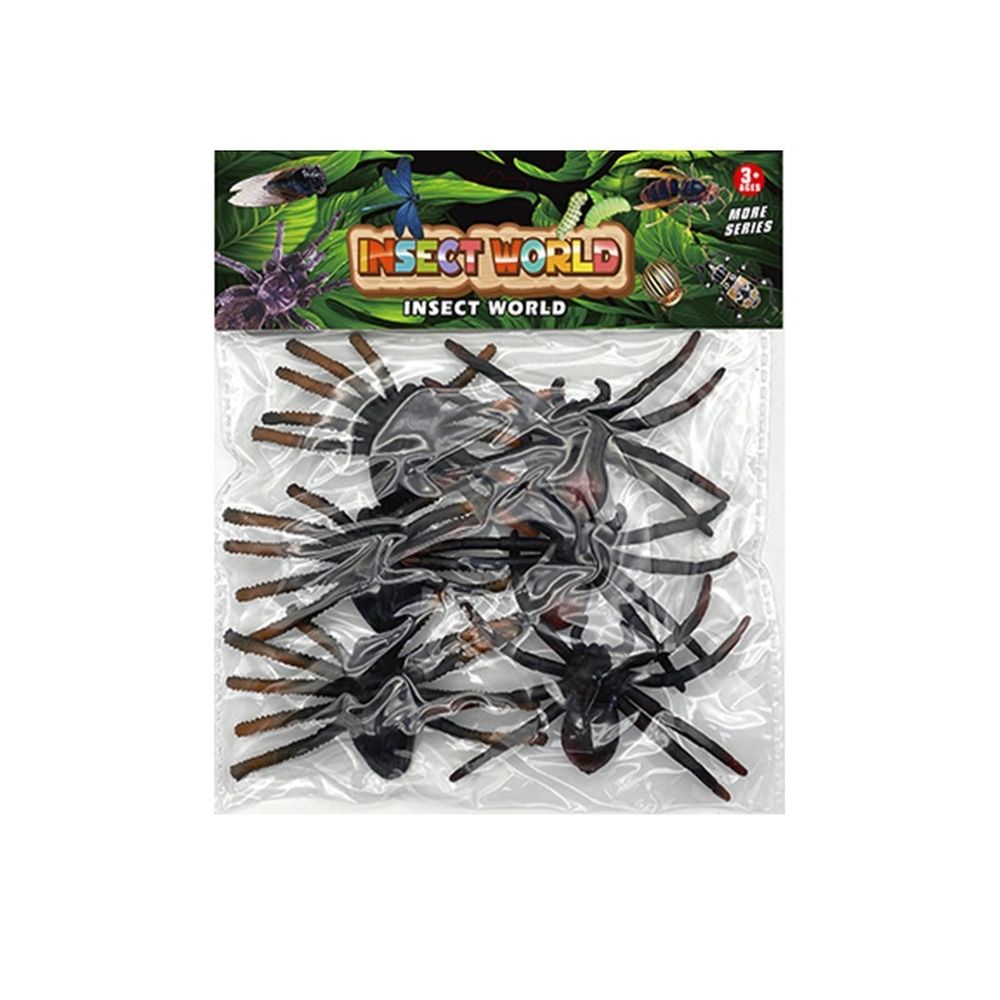 Набор фигурок Наша Игрушка Insect World, Насекомые, 6 шт, в пакете (1122-1)