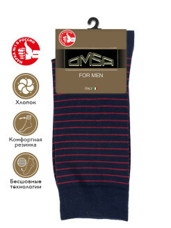 

OMSA STYLE 501 носки мужские в полоску