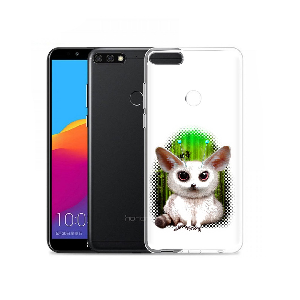 

Чехол MyPads Tocco для Honor 7C Pro пушистое животное (PT113786.47.560), Прозрачный, Tocco