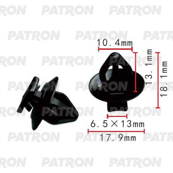 

Клипса Автомобильная PATRON P372090