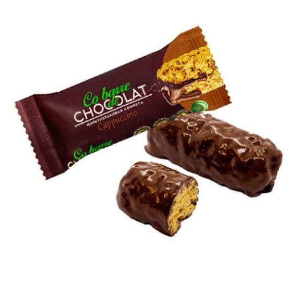 

Конфеты мультизлаковые Cobarde el Chocolate со вкусом капучино