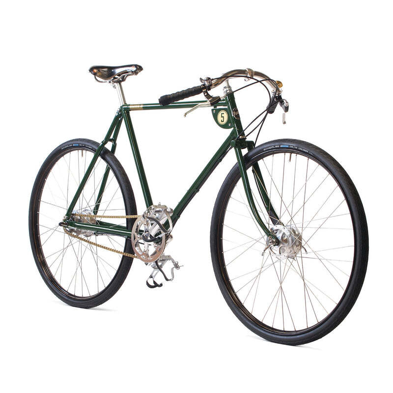 

Велосипед Pashley Speed 5 British Racing D28, рама 22.5, цвет Green (2023), Зеленый