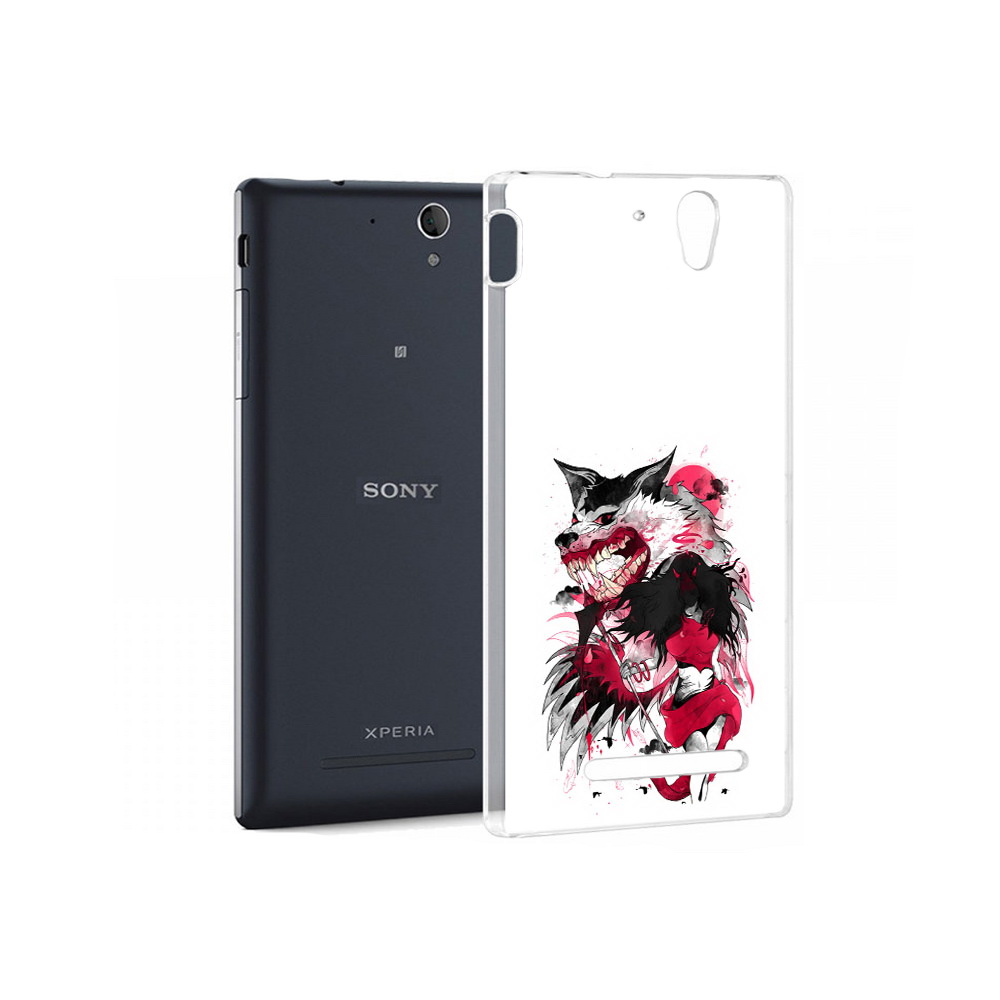 Чехол MyPads Tocco для Sony Xperia C5 Ultra красная шапочка (PT16261.253.410)
