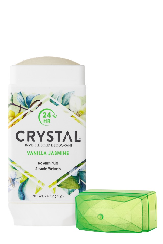 Купить Натуральный дезодорант Твердый Невидимый Crystal Ваниль/Жасмин, 70 гр.