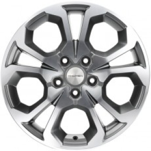 

Колесный диск Khomen Wheels KHW1711 (GF) 6.5xR17 ET33 5*108 D60.1, Серый