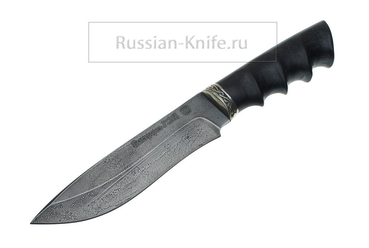 

Нож Беркут (сталь Р12М-быстрорез), граб, А.Жбанов