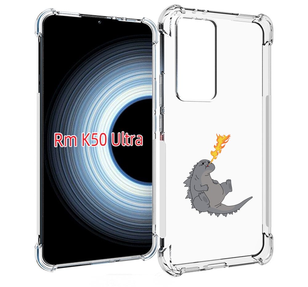 

Чехол MyPads огнедышащий-дракончик для Xiaomi 12T / Redmi K50 Ultra, Прозрачный, Tocco