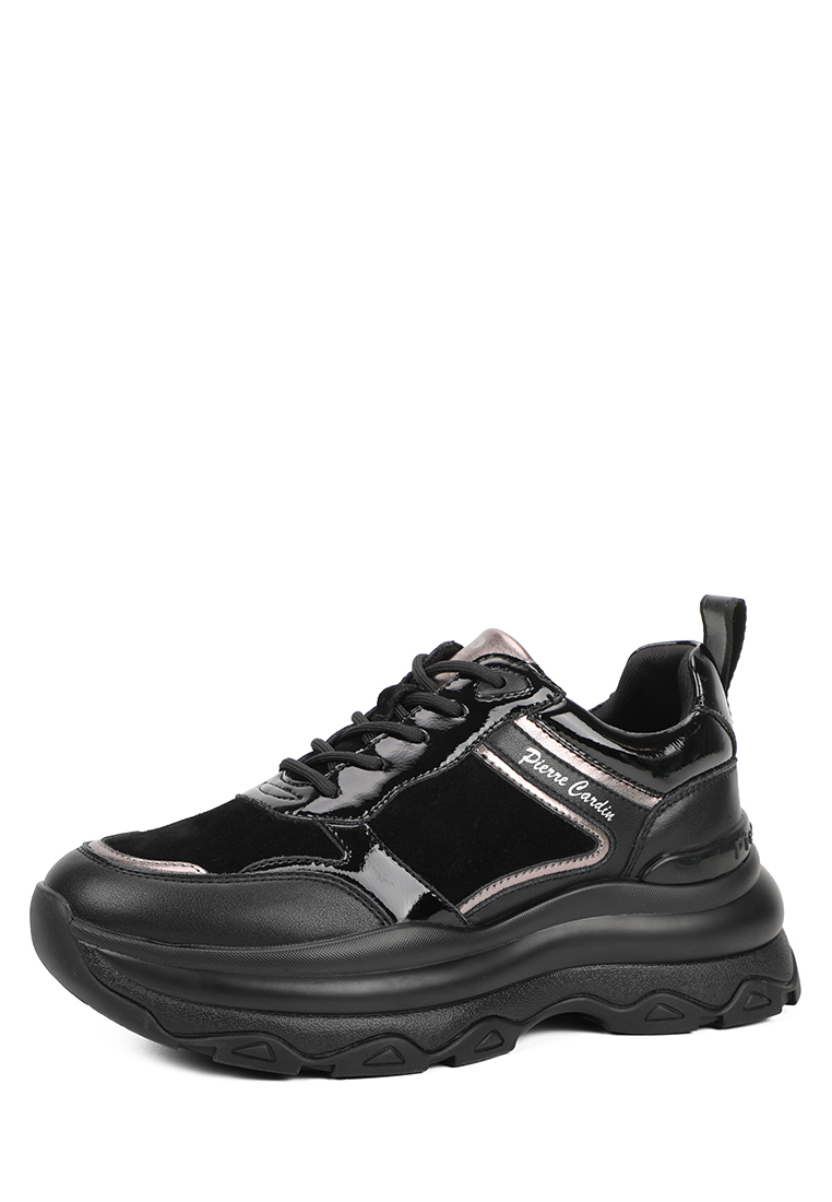 

Кроссовки женские Pierre Cardin 217074 черные 38 RU, Черный, 217074
