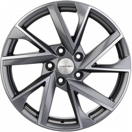

Колесный диск Khomen Wheels KHW1714 (G) 7xR17 ET49 5*112 D66.6, Серый
