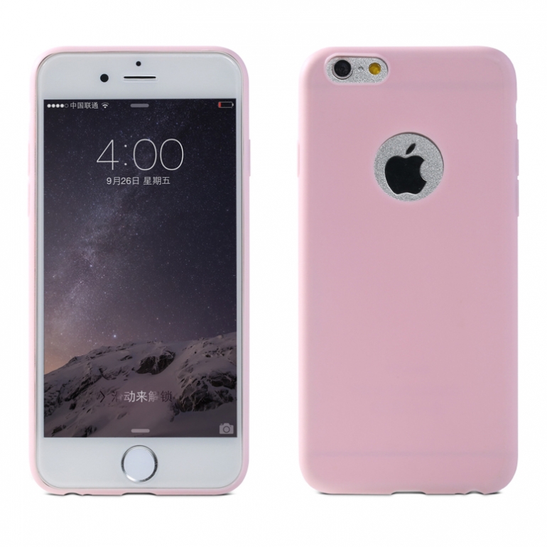 

Накладка iPhone 6/6S Plus Jelly Remax Pink, Розовый